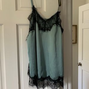 She and Sky Lace and Satin Cami